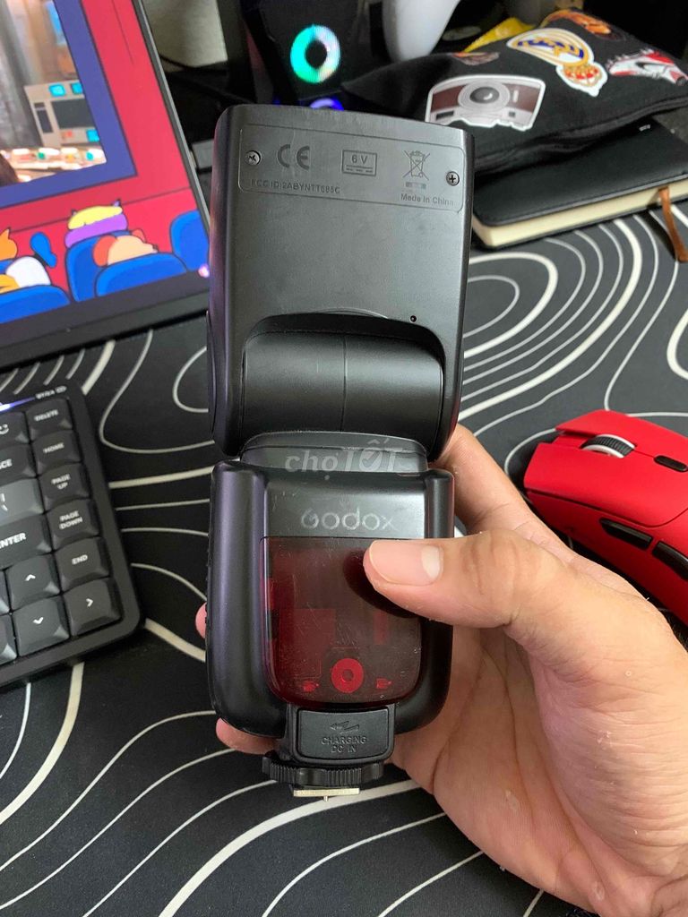 Đèn flash Godox TT685C Canon Đen. Mua bán Máy ảnh, Máy quay tại Quận Cẩm Lệ Đà Nẵng được đăng bởi Lương Sơn hình 1