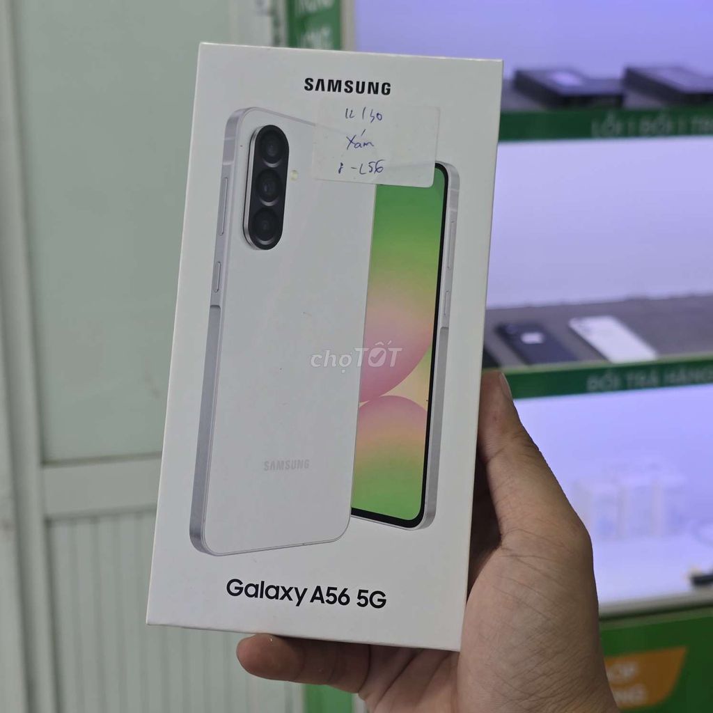 💯Samsung Galaxy A56 5G Xám 8/256 Newseal. Mua bán Điện thoại tại Quận Ngô Quyền Hải Phòng được đăng bởi TRAN SONG HA hình 1