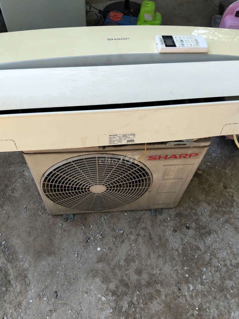 Máy lạnh Sharp 1 HP Trắng cũ. Mua bán Máy lạnh, điều hoà tại Huyện Bình Chánh Tp Hồ Chí Minh được đăng bởi kim anh hình 1