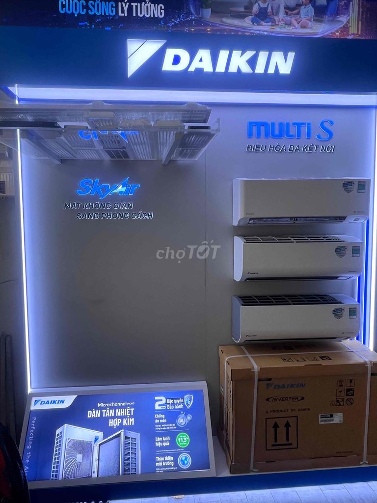 Combo Daikin Multi S inverter 1 nóng/ 3 lạnh. Mua bán Máy lạnh, điều hoà tại Quận 7 Tp Hồ Chí Minh được đăng bởi ĐIỆN MÁY NGUYỄN LINH hình 5