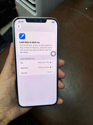Apple iPhone 12 Pro Max Bạc bản 128G Đã dùng
