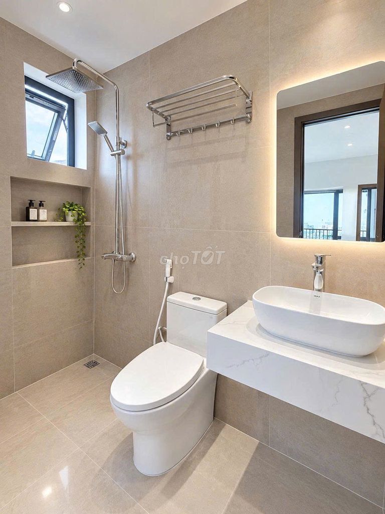 Brand-new 1-bedroom with balcony near Hòa Xuân bridge — photo 6