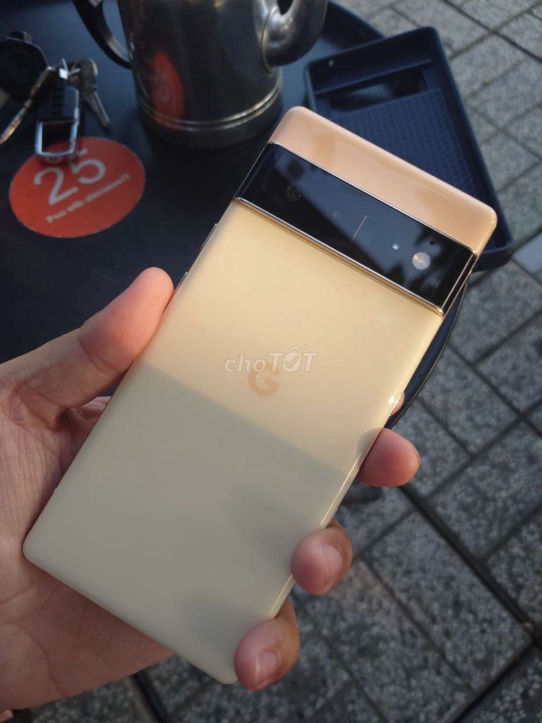 Google Pixel 6 Pro 12/128GB Vàng. Mua bán Điện thoại tại Quận Ninh Kiều Cần Thơ được đăng bởi Trải nghiệm Điện thoại hình 1