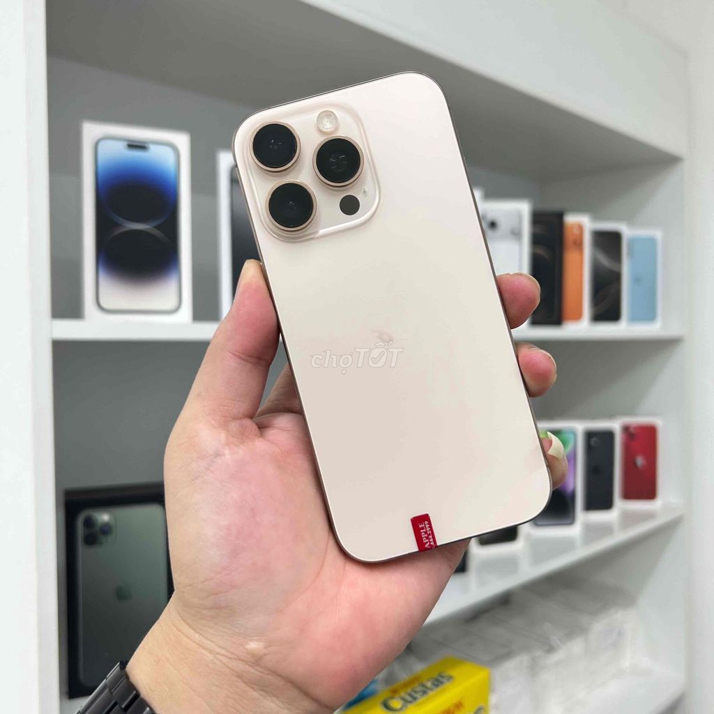 iPhone 16 Pro  128GB Vàng 2 sim vật lý. Mua bán Điện thoại tại Quận Tây Hồ Hà Nội được đăng bởi Duy Anh hình 1