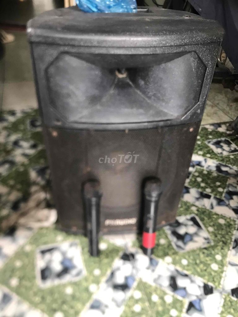 Loa kéo Kèn 35cm Đen 2 mic. Mua bán Tivi, Âm thanh tại Quận 12 Tp Hồ Chí Minh được đăng bởi lê hoàng xuân hình 1