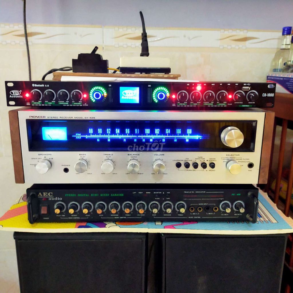 Amply Pioneer SX-525 Vỏ gỗ. Mua bán Tivi, Âm thanh tại Quận Liên Chiểu Đà Nẵng được đăng bởi Loa Quyền chuyên bộ tứ  hình 1