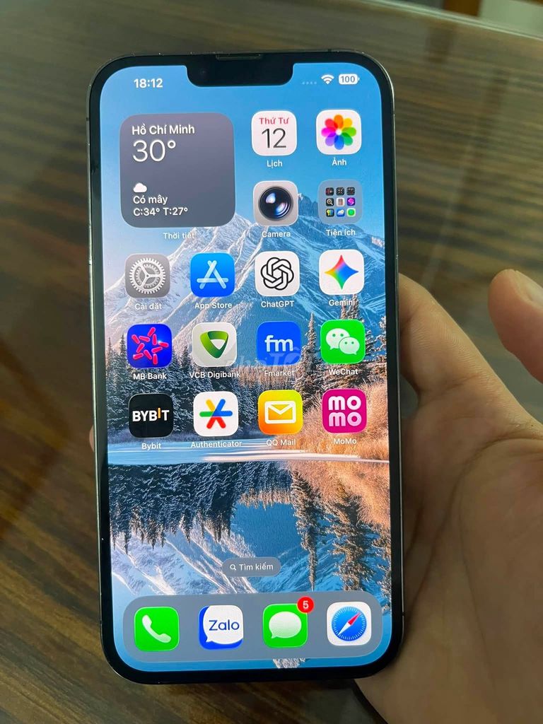 Apple iPhone 13 Pro Max 128GB Xám 100%. Mua bán Điện thoại tại Thành phố Thủ Dầu Một Bình Dương được đăng bởi Hội Đồ Điện Tử hình 1