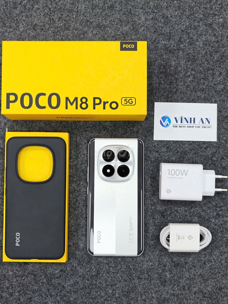 POCO M8 PRO 5G 8/256GB FULLBOX 99% Chính Hãng. Mua bán Điện thoại tại Quận 11 Tp Hồ Chí Minh được đăng bởi Vinhanmobile hình 1