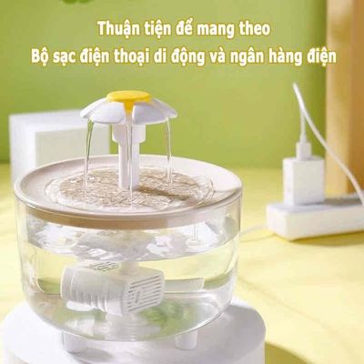 MÁY UỐNG NƯỚC CHO CHÓ MÈO - MÁY TẮM CHO CHIM VẸT
