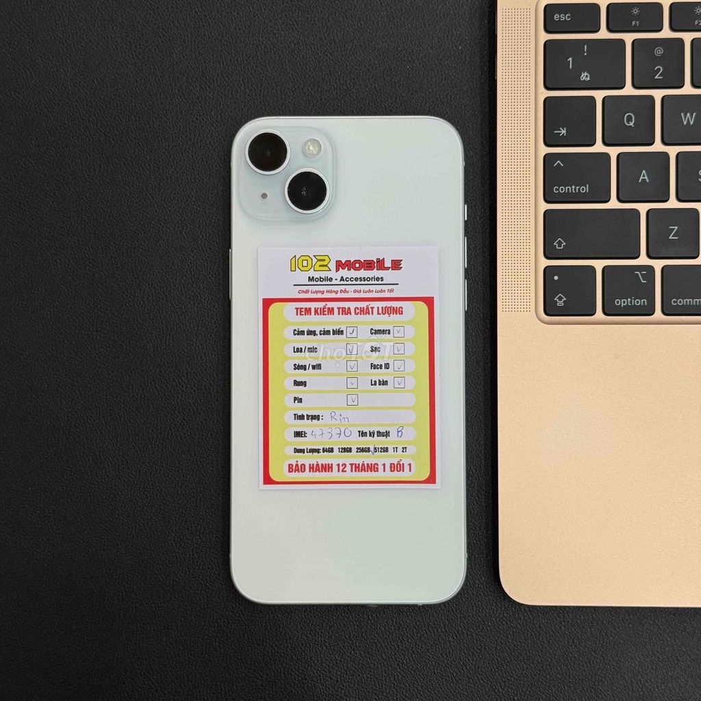 iPhone 15 Plus 256GB Xanh máy đẹp keng. Mua bán Điện thoại tại Thành phố Buôn Ma Thuột Đắk Lắk được đăng bởi Nguyễn Hoàng hình 1