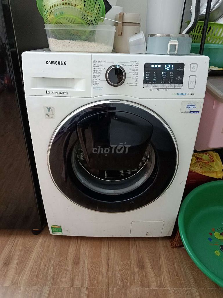 Máy giặt Samsung 8.5kg Digital Inverter Trắng. Mua bán Máy giặt tại Quận Hoàng Mai Hà Nội được đăng bởi Nguyễn Anh Tư hình 1