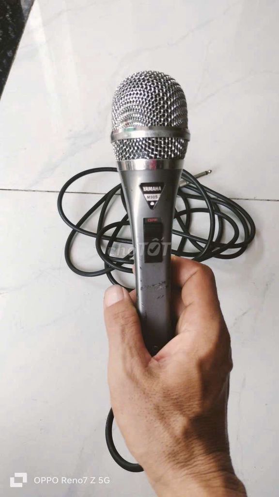 Microphone Yamaha M90S Xám. Mua bán Tivi, Âm thanh tại Huyện Bình Chánh Tp Hồ Chí Minh được đăng bởi âm thanh gia đình  hình 1