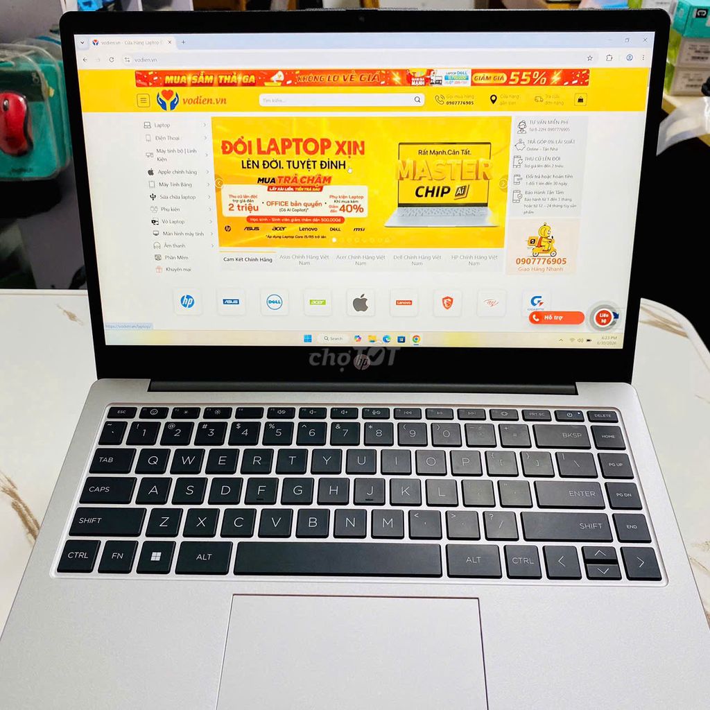 HP NoteBook 14 240-G10 i3-1315U 8GB/512GB Win11. Mua bán Laptop tại Quận Ninh Kiều Cần Thơ được đăng bởi Võ Diện hình 1