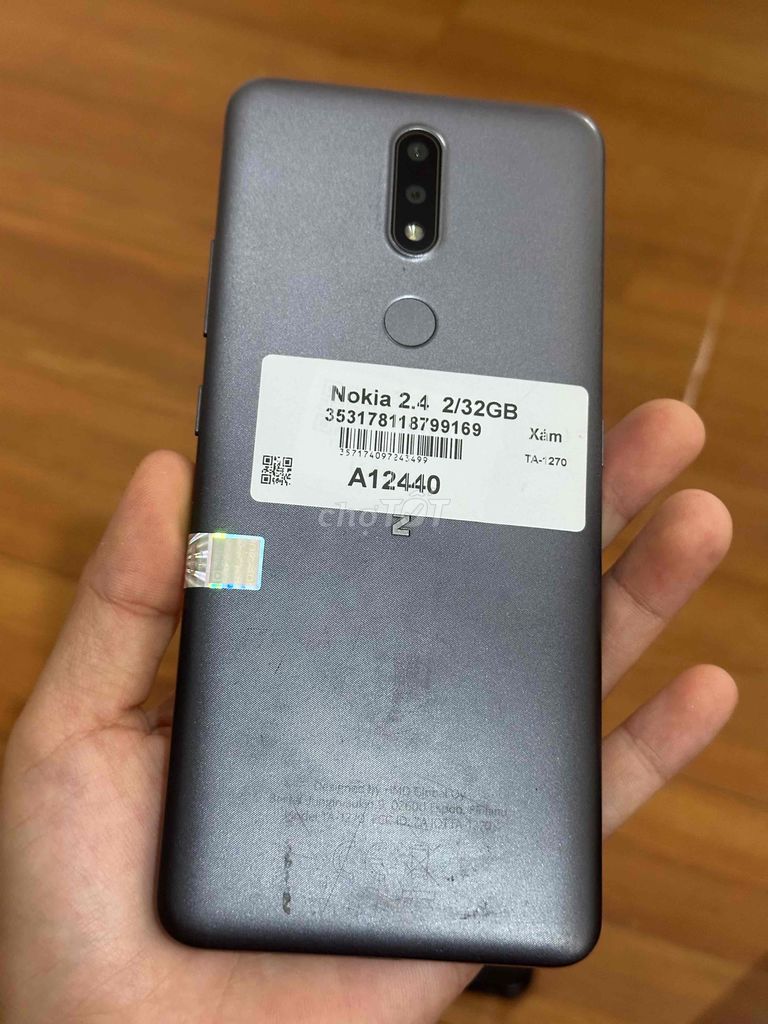 Nokia 2.4 2GB/32GB Xám. Mua bán Điện thoại tại Thành phố Thủ Đức Tp Hồ Chí Minh được đăng bởi Hiếu hình 1