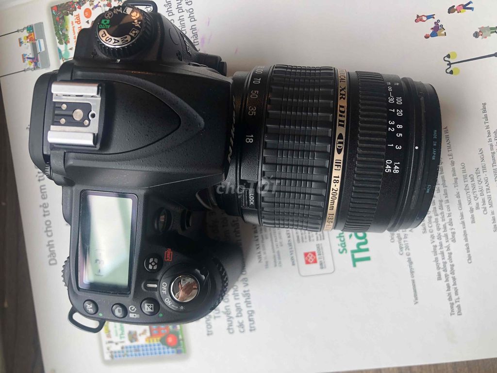 Máy ảnh Nikon D90 + Ống kính Tamron 18-200. Mua bán Máy ảnh, Máy quay tại Quận Thanh Xuân Hà Nội được đăng bởi Vu ngoc Anh hình 1