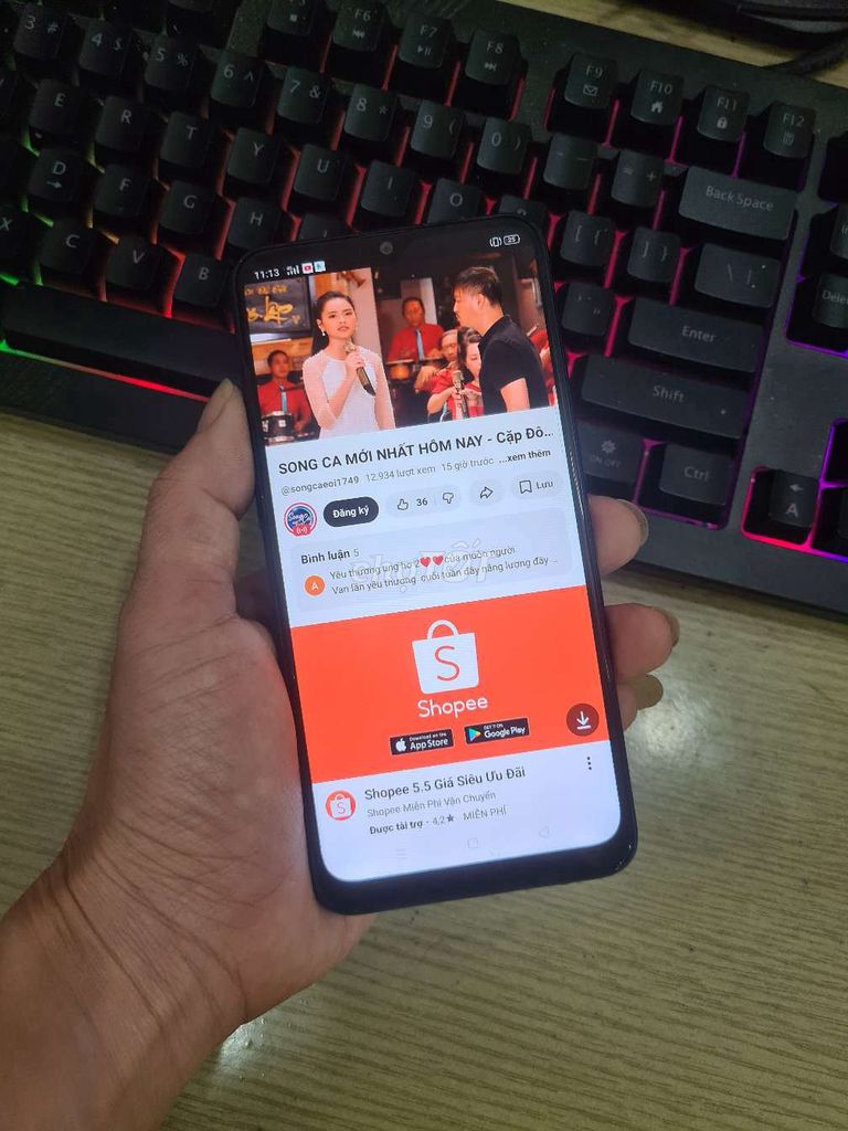 Oppo A12 máy mượt, vỏ còn đẹp. Mua bán Điện thoại tại Thành phố Thủ Đức Tp Hồ Chí Minh được đăng bởi lê văn hải hình 1