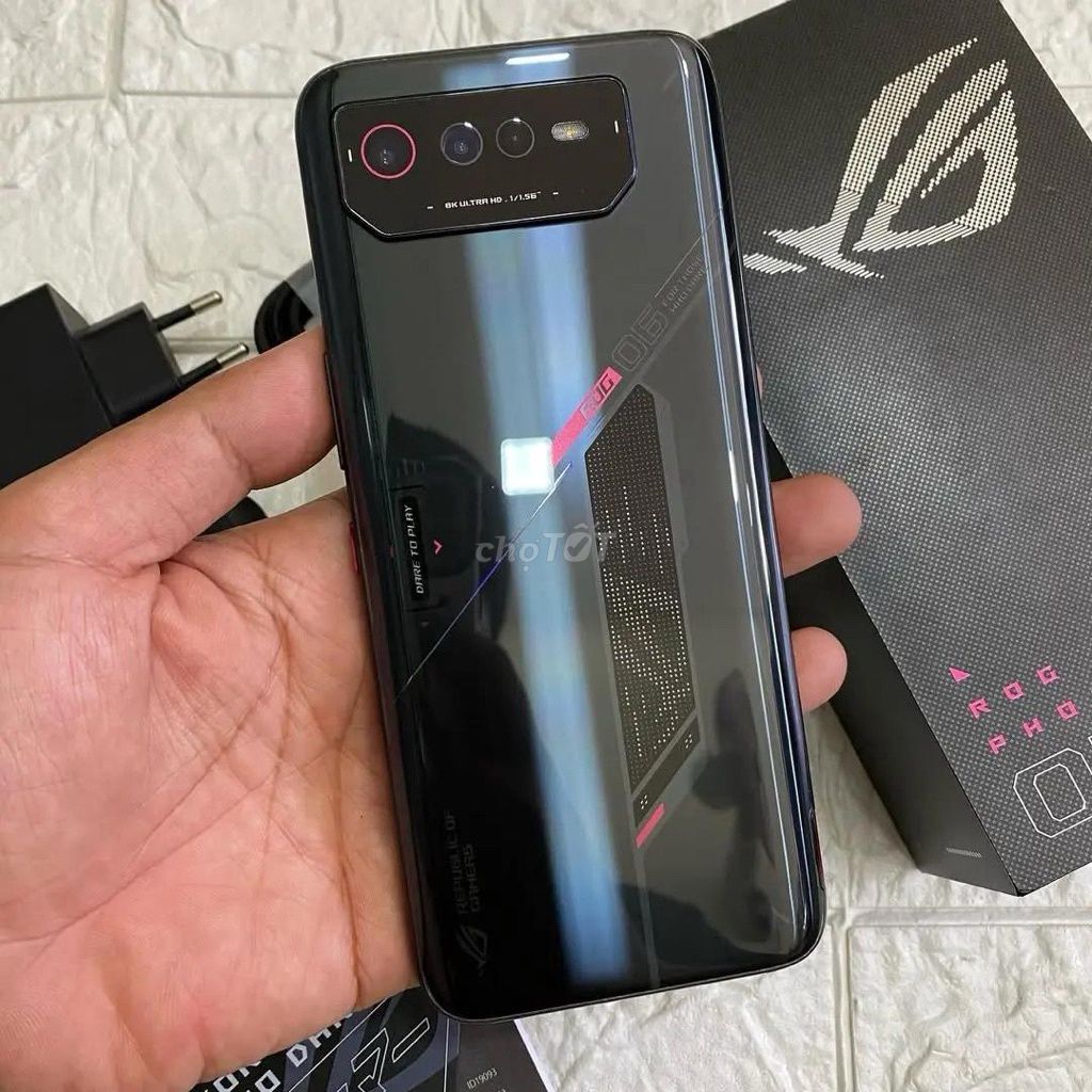 ROG 6 12GB/128GB Đen. Mua bán Điện thoại tại Quận Nam Từ Liêm Hà Nội được đăng bởi Khanh Ly hình 1