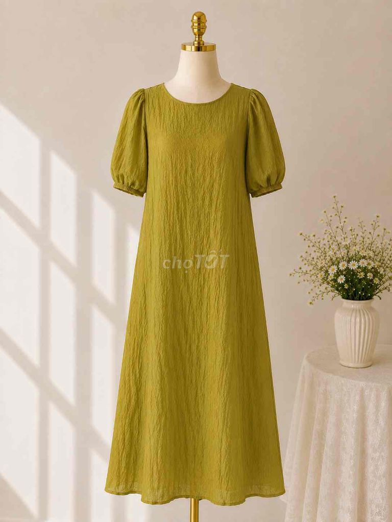 Váy Nữ Xanh Lá Vải. Mua bán Quần áo tại Huyện Đức Hòa Long An được đăng bởi Trần Hương  hình 1