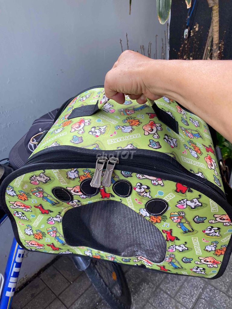 Túi vận chuyển chó mèo vải. Mua bán Phụ kiện, Thức ăn, Dịch vụ tại Thành phố Thủ Đức Tp Hồ Chí Minh được đăng bởi Họ Nhà Mèo hình 1