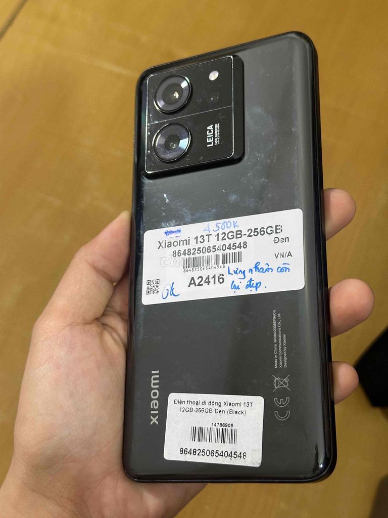 Xiaomi 13T 12/256Gb Zin Chính Hãng. Mua bán Điện thoại tại Thành phố Thủ Đức Tp Hồ Chí Minh được đăng bởi Hiếu hình 1