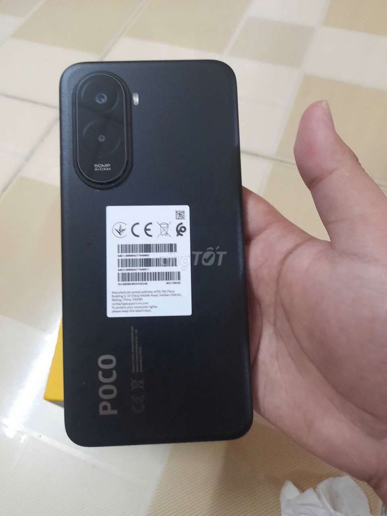 Xiaomi Poco M7 8GB/256GB Đen, mới 99,9%. Mua bán Điện thoại tại Thành phố Thuận An Bình Dương được đăng bởi Nguyễn Minh Thành hình 1