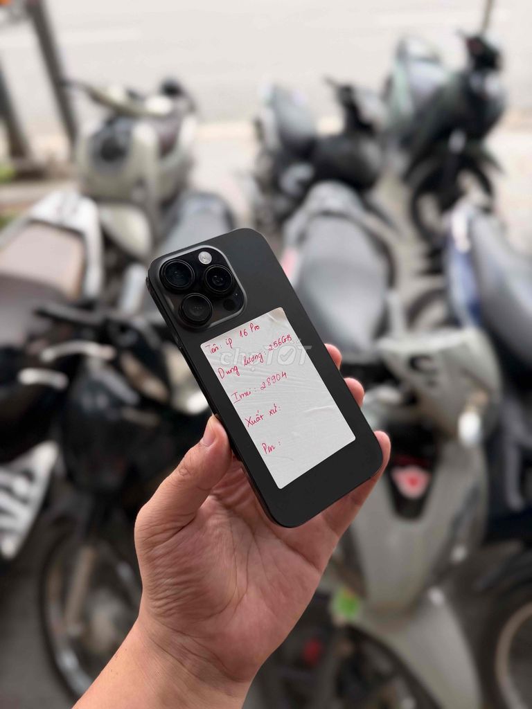 Apple iPhone 16 Pro 256GB Đen Đã sử dụng. Mua bán Điện thoại tại Quận Đống Đa Hà Nội được đăng bởi  HT Mobie Trả góp nợ xáu bao duyệt hình 1