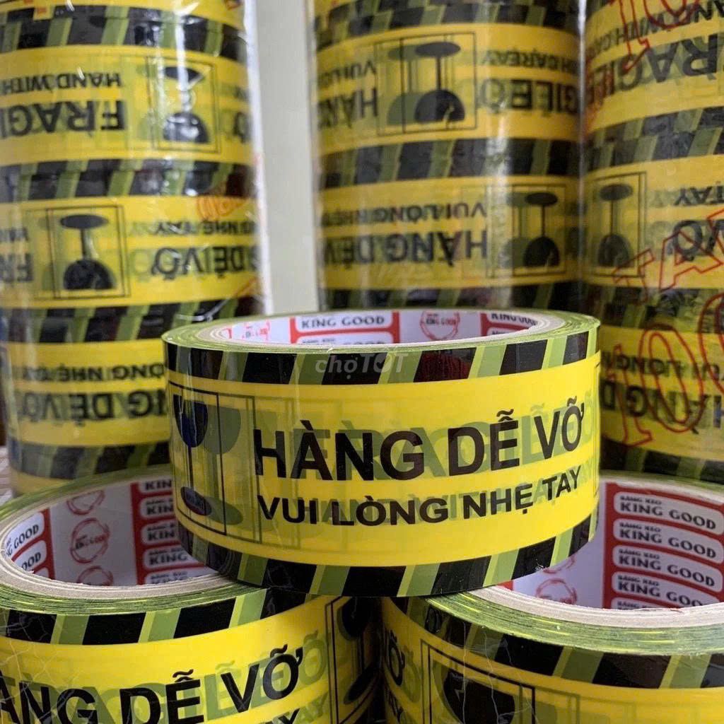 BĂNG KEO HÀNG DỄ VỠ 70 YARD, GỒM 6 CUỘN. Mua bán Đồ dùng văn phòng tại Huyện Thanh Oai Hà Nội được đăng bởi Thanh Thảo  hình 1