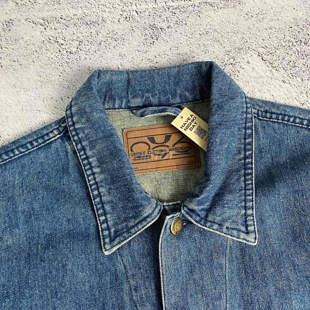 /Vintage Denim Jacket by Uniqlo/. Mua bán Quần áo tại Quận Ngũ Hành Sơn Đà Nẵng được đăng bởi Bạch Lê Hoàng hình 4