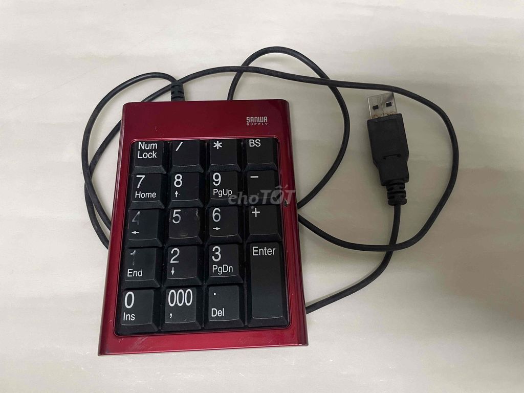 Bàn phím số Sanwa Supply NT-14UR. Mua bán Phụ kiện (Màn hình, Chuột...) tại Quận Tân Bình Tp Hồ Chí Minh được đăng bởi Super hình 1