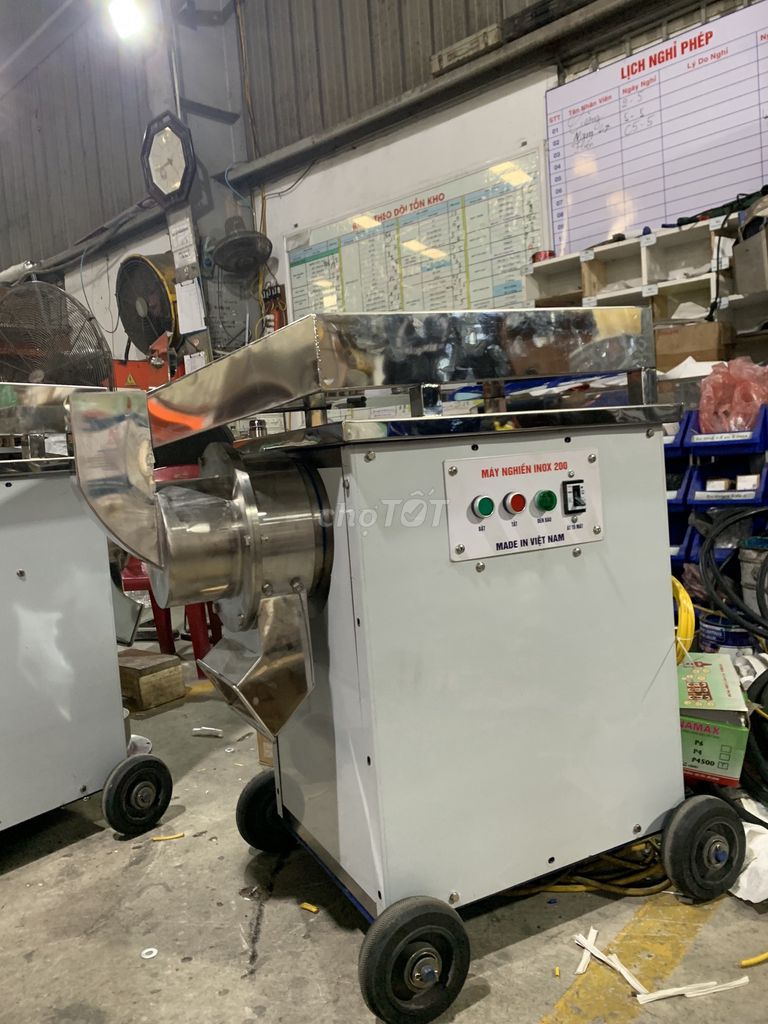 Máy nghiền bột INOX 200. Mua bán Đồ chuyên dụng, Giống nuôi trồng tại Thị xã Sơn Tây Hà Nội được đăng bởi Linh kho máy nông nghiệp hình 1