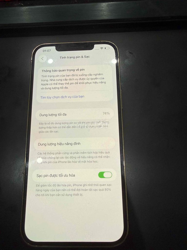 iPhone 12 Pro Max Vàng 128GB Quốc Tế. Mua bán Điện thoại tại Huyện Đan Phượng Hà Nội được đăng bởi Ken hình 1