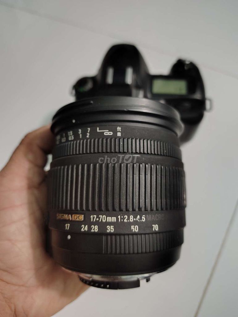 Ống kính Sigma DC 17-70mm Macro. Mua bán Máy ảnh, Máy quay tại Thành phố Phan Thiết Bình Thuận được đăng bởi Trần Bảo Tài hình 1