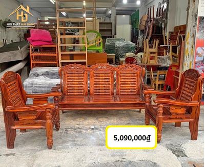 Bộ Salon gỗ Sang Trọng  thanh Lý. Mua bán Bàn ghế tại Quận 11 Tp Hồ Chí Minh được đăng bởi Tổng Kho Nội Thất Hải Đăng