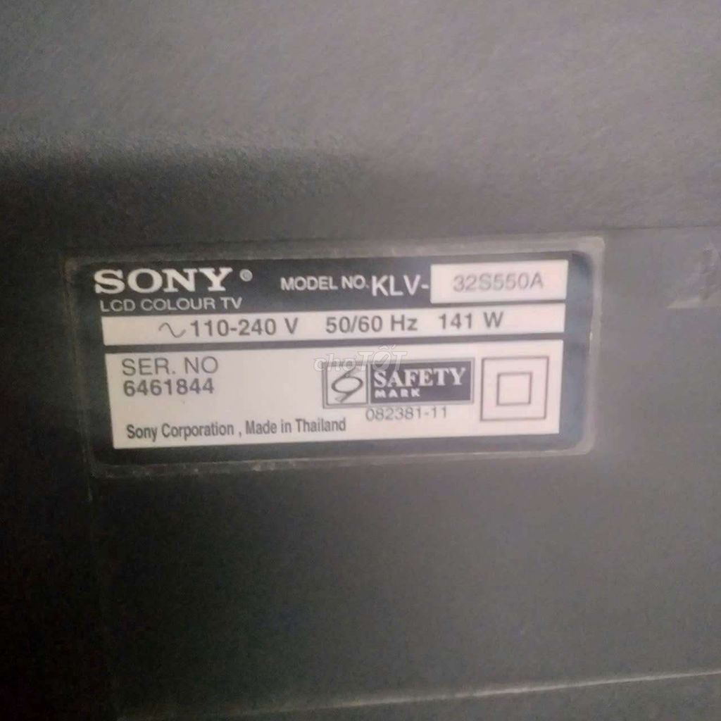 Tivi LCD Sony KLV-32S550A Thái Lan. Mua bán Tivi, Âm thanh tại Quận 12 Tp Hồ Chí Minh được đăng bởi tinh linh hình 1