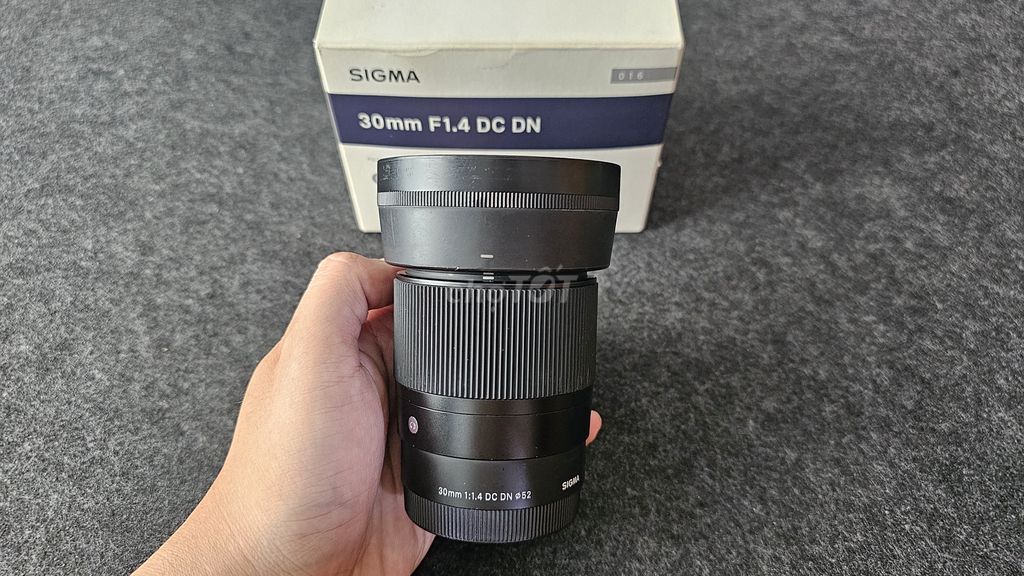 Lens Sigma 30mm F1.4 for Sony fullbox còn mới