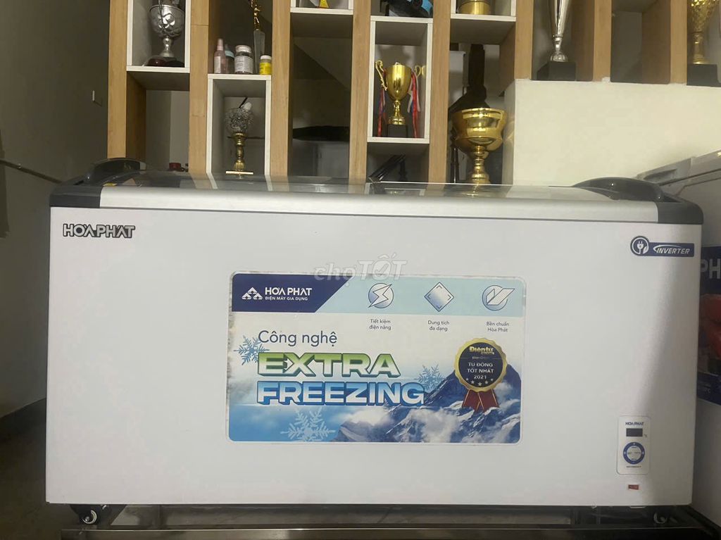 Tủ đông Hòa Phát Inverter 451L Đồng bảo hành. Mua bán Tủ lạnh tại Quận Tây Hồ Hà Nội được đăng bởi Tú Nguyen hình 1