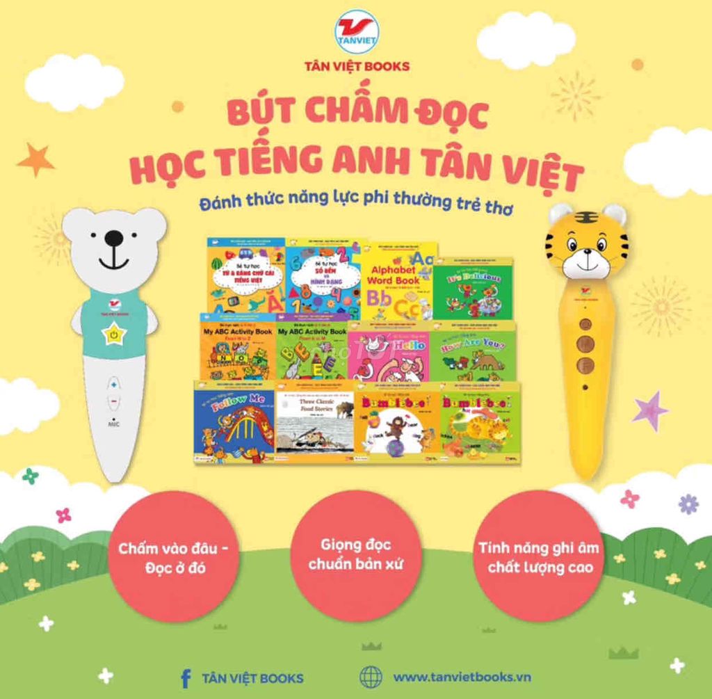 Bút chấm đọc học tiếng anh Tân Việt cho bé. Mua bán Mẹ và bé tại Quận Gò Vấp Tp Hồ Chí Minh được đăng bởi mai thị phương vân  hình 7