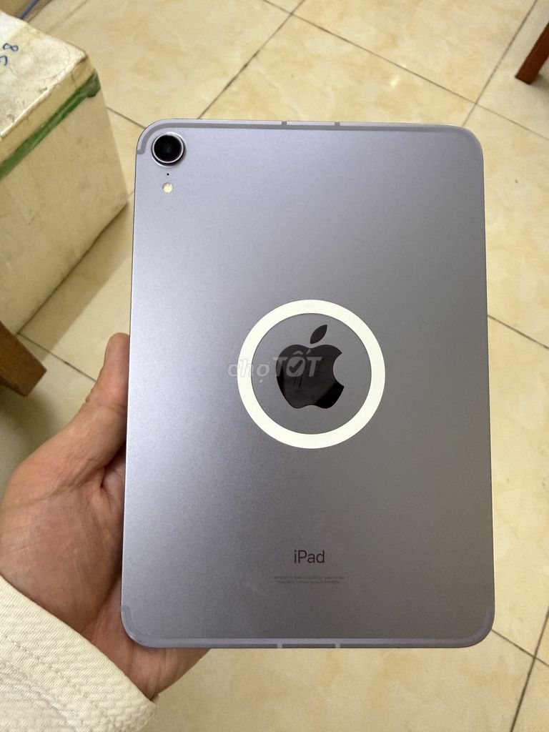 Apple iPad mini 6 256GB bản 5G màu tím. Mua bán Máy tính bảng tại Quận Hồng Bàng Hải Phòng được đăng bởi thắng hình 1