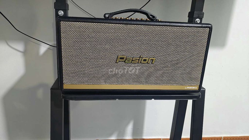 Loa karaoke Passion 2 Đen, Vàng kèm 2 micro. Mua bán Tivi, Âm thanh tại Huyện Phú Riềng Bình Phước được đăng bởi Quốc Hữu hình 1