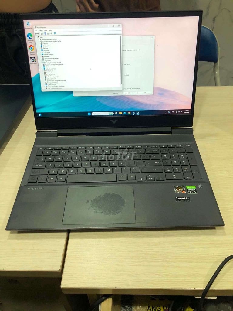 HP Victus 16 Ryzen 7 16GB/512GB RTX 3050Ti. Mua bán Laptop tại Quận Tây Hồ Hà Nội được đăng bởi Đặng Cao Sơn hình 1