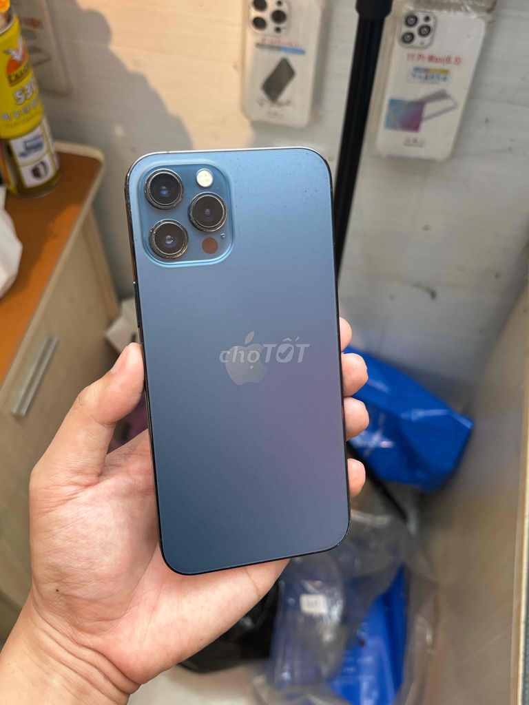 iPhone 12 Pro Max 128GB Xanh LL/A trầy nhẹ.. Mua bán Điện thoại tại Thành phố Mỹ Tho Tiền Giang được đăng bởi Phước Lộc Mobile Mỹ Tho hình 1