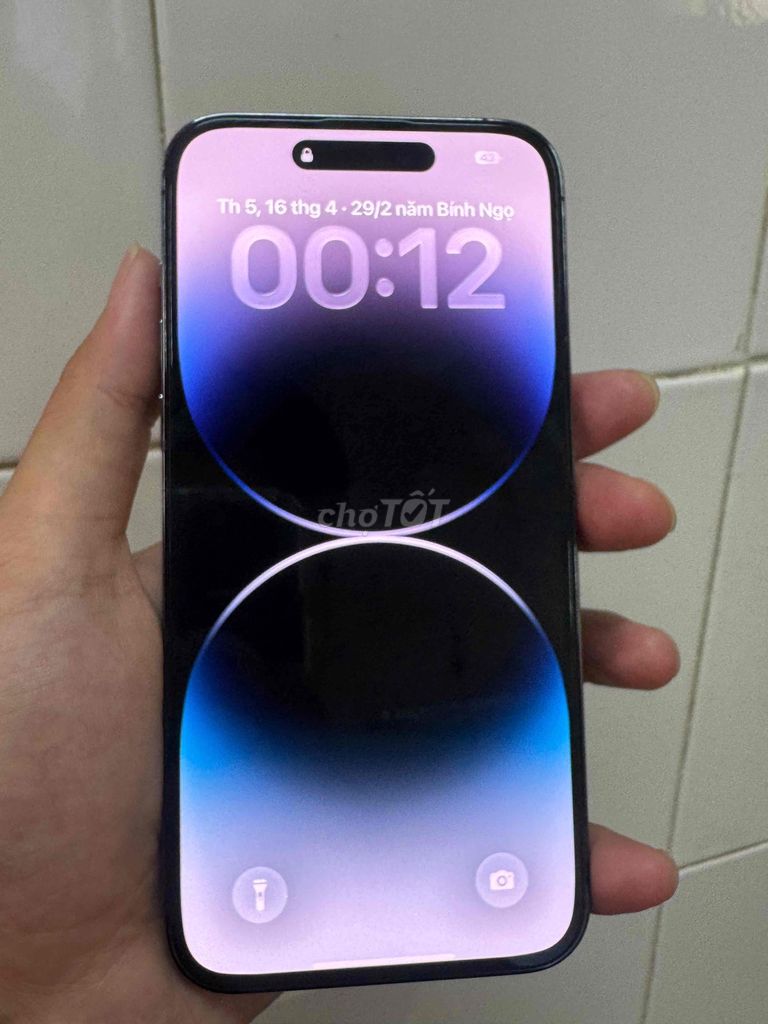 cần bán iphone 14promax 1TB màu tím bản mỹ. Mua bán Điện thoại tại Huyện Gia Lâm Hà Nội được đăng bởi Dũng KA hình 1
