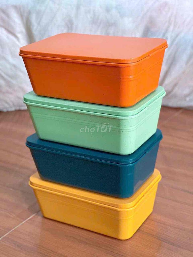 SET 4 HỘP LÚA MẠCH ĐỰNG THỰC PHẨM