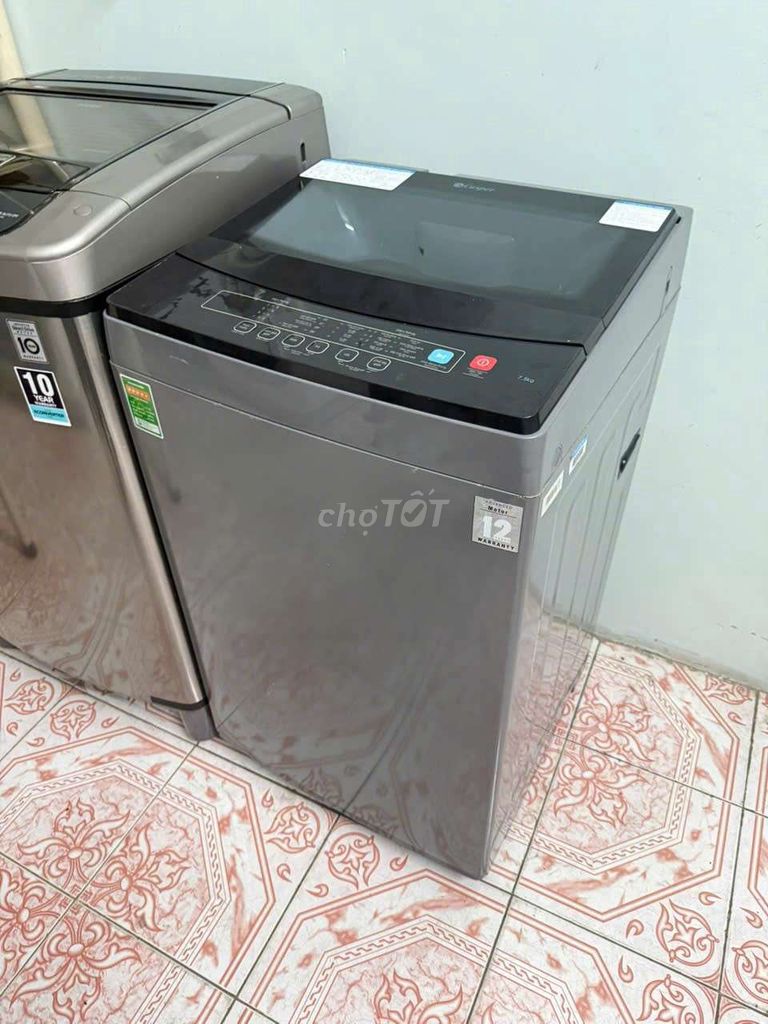 Máy giặt Casper 7.5kg Xám tiết kiệm điện. Mua bán Máy giặt tại Quận 7 Tp Hồ Chí Minh được đăng bởi Điện Lạnh Giá Tốt hình 1