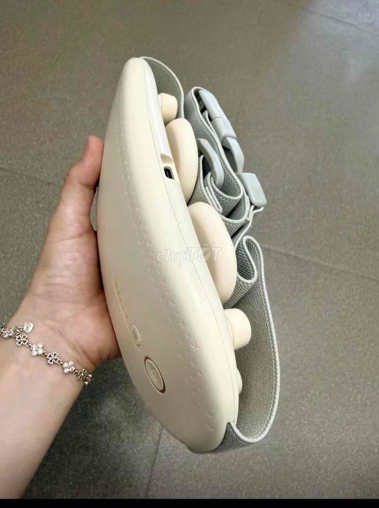 Máy massage bụng Bumas Trắng kem 99% mới. Mua bán Nội thất, đồ gia dụng khác tại Quận Bình Tân Tp Hồ Chí Minh được đăng bởi Thảo Tini hình 1