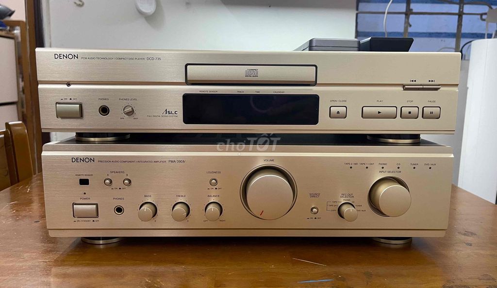 Denon DCD-735 PMA-390IV Vàng đồng còn rất mới. Mua bán Tivi, Âm thanh tại Quận 11 Tp Hồ Chí Minh được đăng bởi Họ và tên hình 1