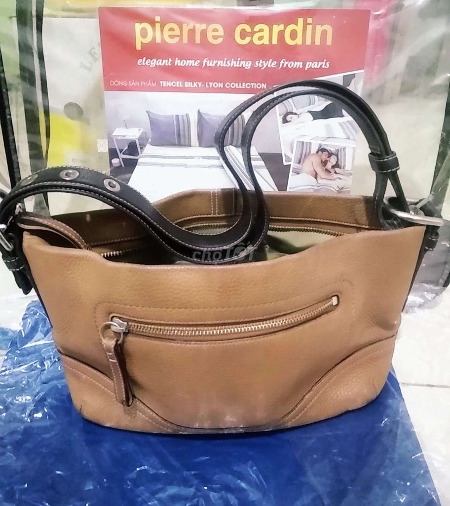 🇬🇧 Coach Tan Pebbled Leather Soho Baguette, có đổi. Mua bán Túi xách tại Quận Ninh Kiều Cần Thơ được đăng bởi Shop Tứ Quí hình 1