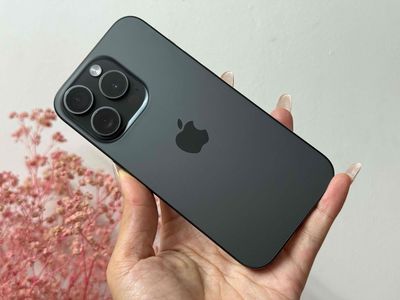 iPhone 15Pro Black 128Gb QT Sim V.Lý Pin 95% iOS18