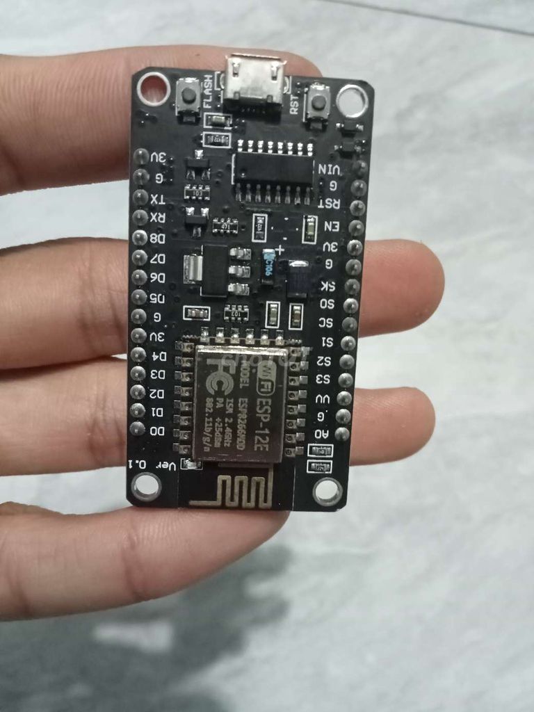 Mạch phát triển NodeMCU ESP-8266 Wi-Fi Đen. Mua bán Đồ chuyên dụng, Giống nuôi trồng tại Huyện Cao Lãnh Đồng Tháp được đăng bởi Lê Phúc Hữu hình 1