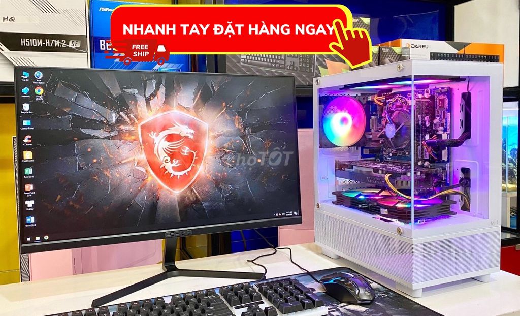Bộ PC học tập, chơi game, làm PTS, Corel, Autocad. Mua bán Máy tính để bàn tại Huyện Đan Phượng Hà Nội được đăng bởi Nguyễn Ngọc Khánh hình 1